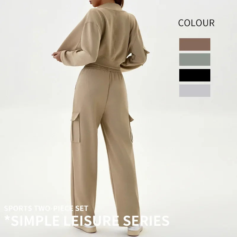 סט טרנינג ספורטיבי